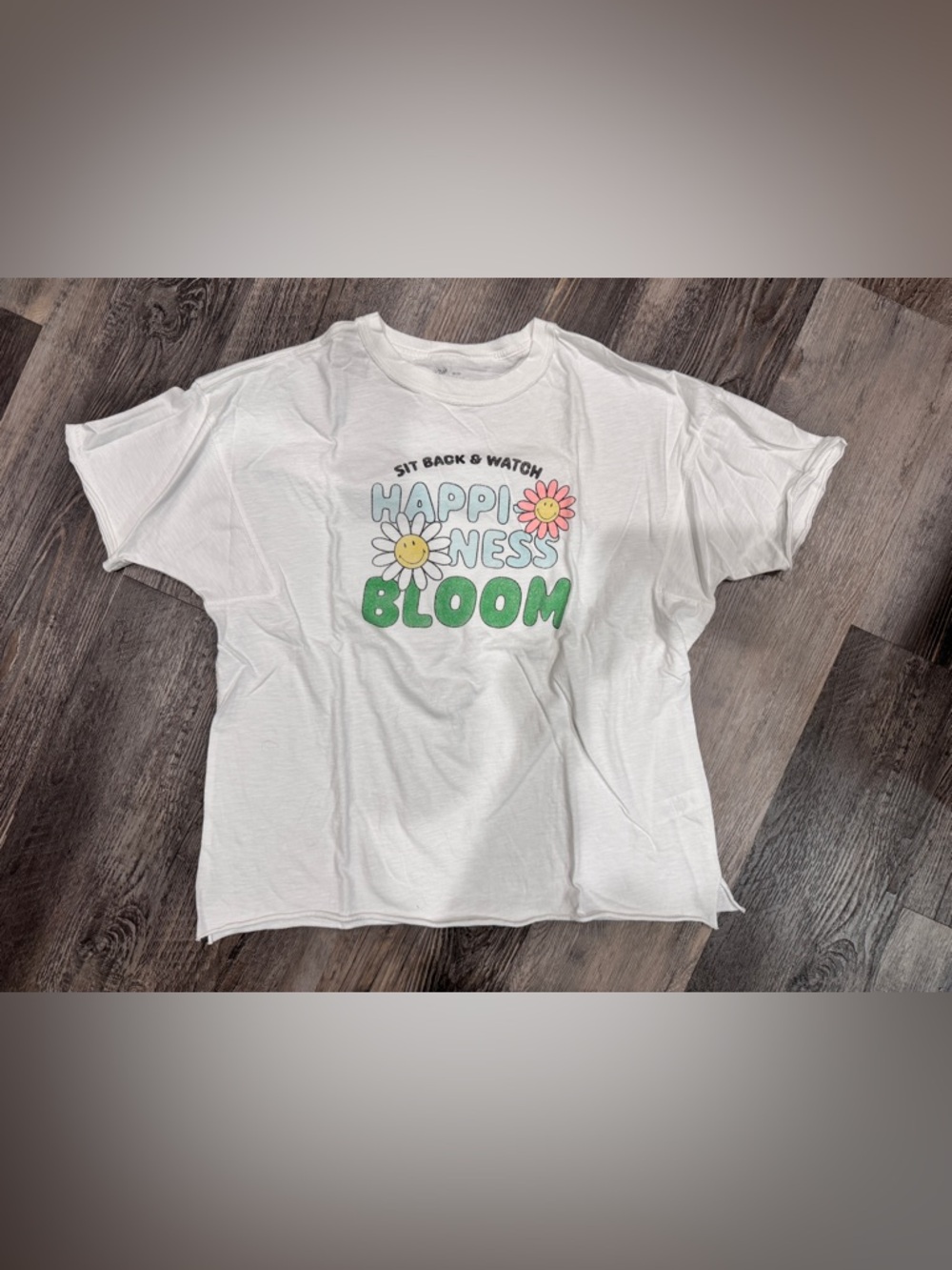 Aerie Happiness Bloom Graphic Tee, Women’s Size XS (oversized)